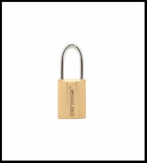 DINGQI  BRASS PAD LOCK 60MM-CHINA/151160