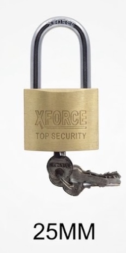 XFORCE PLUS PAD LOCK 25LMM-CHINA/265-26