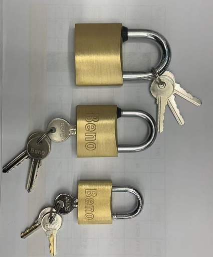 MAXCO BRASS PAD LOCK 25MM-CHINA/M1001
