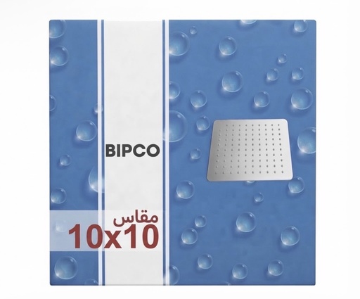 BIPCO SHOWER HEAD SINGLE 10X10CM-CHINA/BBSH-06
