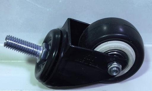 BMB WHEEL BLACK RUBBER BEARING BOLT TYPE 2" 50MM -CHINA/6023-002