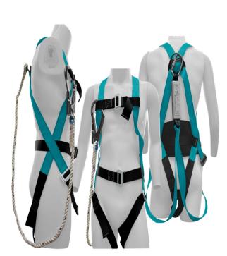 [حزام سلامة] JCTOP FULL BODY SAFETY HARNESS 45MM 1 HOOK-CHINA/OE8901